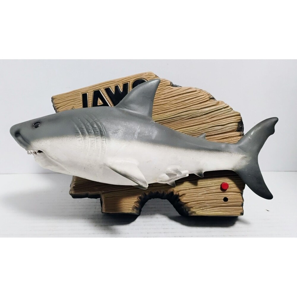 VINTAGE 2000 GEMMY JAWS SINGING AND DANCING ANIMATRONIC SHARK TESTED WORKS!!
